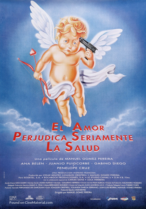 Amor perjudica seriamente la salud, El - Spanish Movie Poster