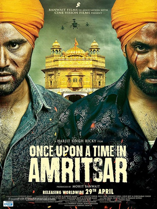 Once Upon a Time in Amritsar - Indian Movie Poster