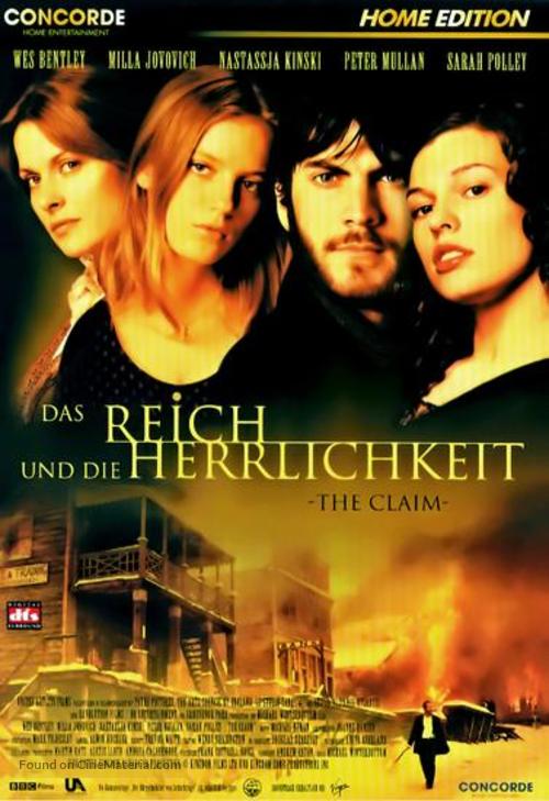 The Claim - German DVD movie cover