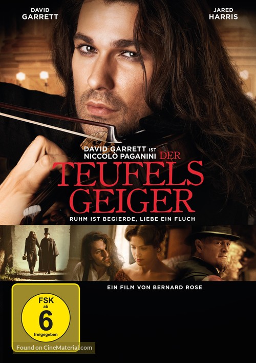 The Devil&#039;s Violinist - German DVD movie cover