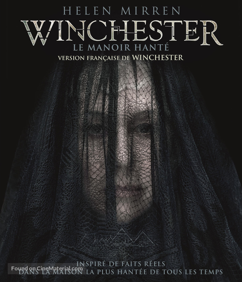 Winchester - Canadian Blu-Ray movie cover