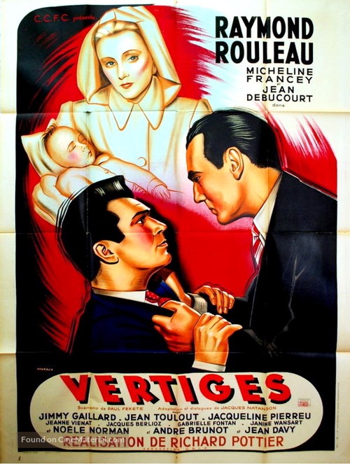 Vertiges - French Movie Poster