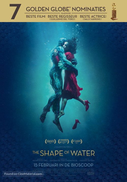 The Shape of Water - Dutch Movie Poster