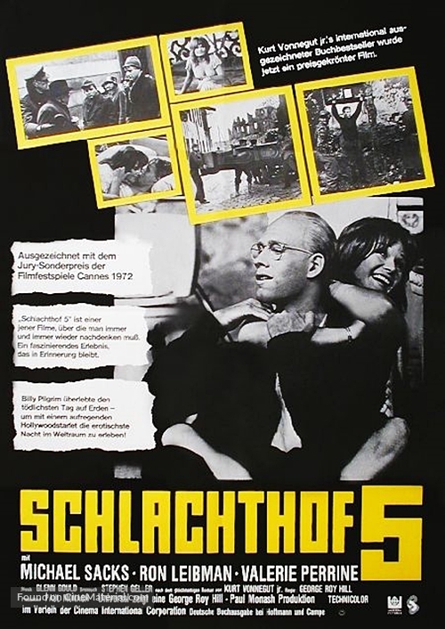 Slaughterhouse-Five - German Movie Poster