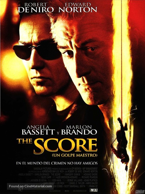 The Score - Spanish Movie Poster