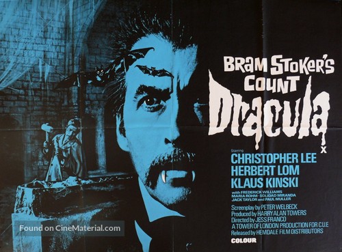 Nachts, wenn Dracula erwacht - British Movie Poster