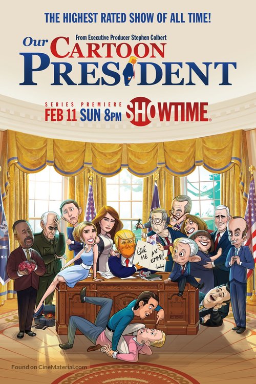 &quot;Our Cartoon President&quot; - Movie Poster