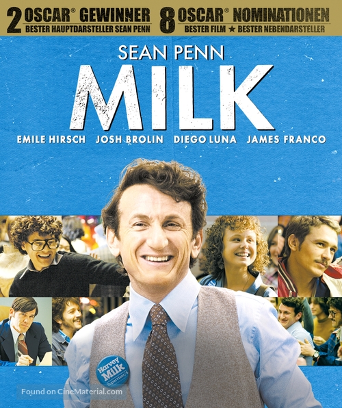 Milk - Swiss Blu-Ray movie cover