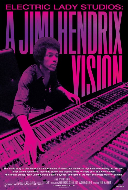 Electric Lady Studios: A Jimi Hendrix Vision - Movie Poster