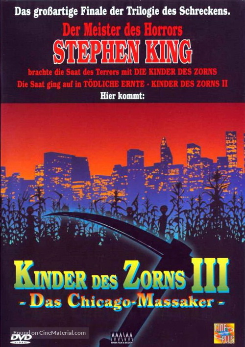 Children of the Corn III - German Movie Cover