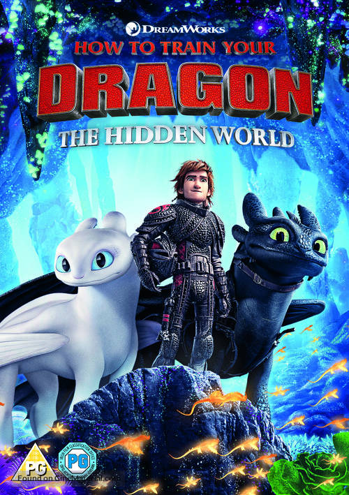 How to Train Your Dragon: The Hidden World - British DVD movie cover