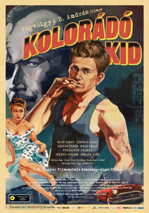 Kolor&aacute;d&oacute; Kid - Hungarian Movie Poster