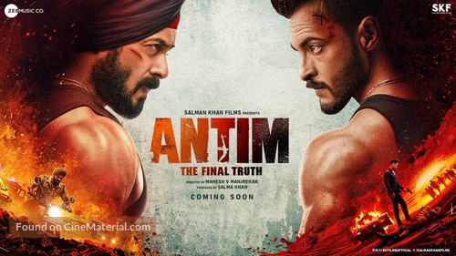 Antim: The Final Truth - Indian Movie Poster