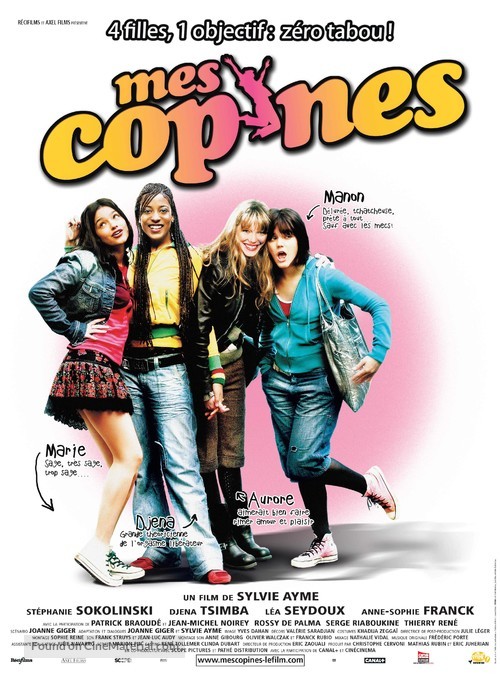 Mes copines - French poster