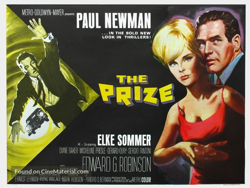 The Prize - British Movie Poster