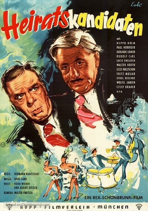 Heiratskandidaten - German Movie Poster