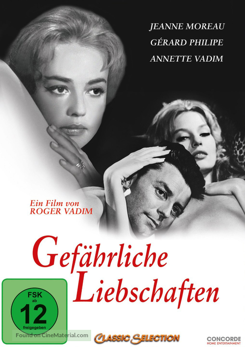 Les liaisons dangereuses - German Movie Cover
