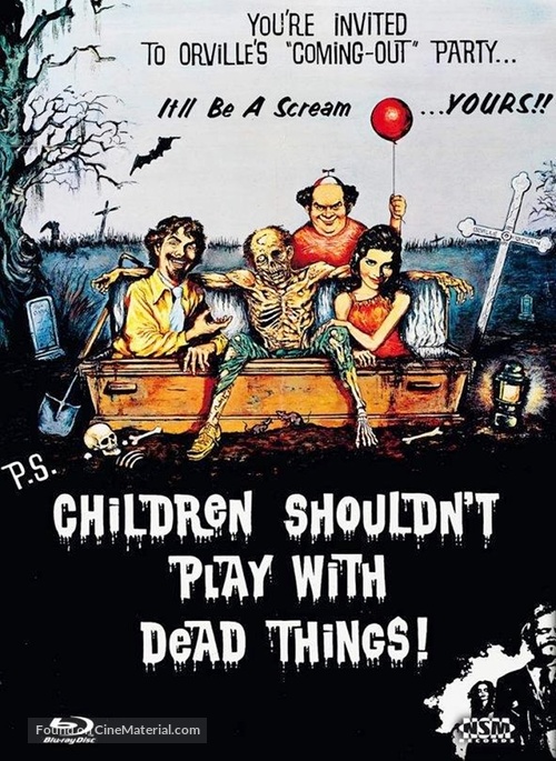 Children Shouldn&#039;t Play with Dead Things - Austrian Blu-Ray movie cover