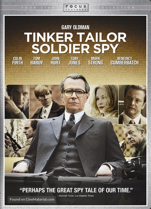 Tinker Tailor Soldier Spy - DVD movie cover