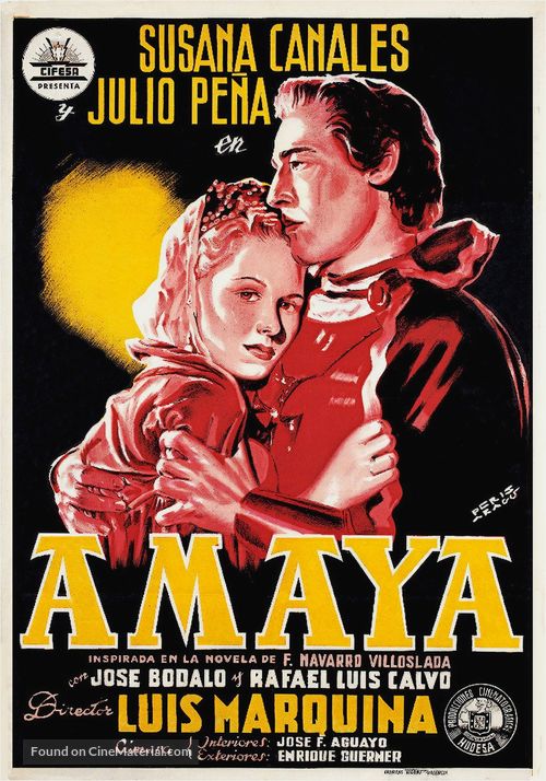 Amaya - Spanish Movie Poster