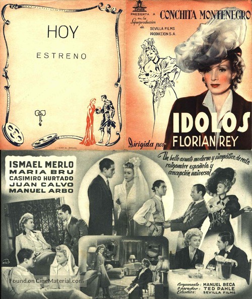 &Iacute;dolos - Spanish Movie Poster
