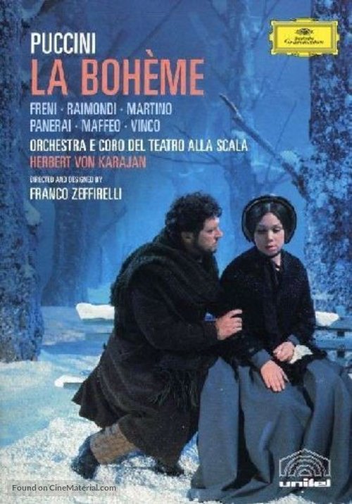 La Boh&egrave;me - Australian DVD movie cover