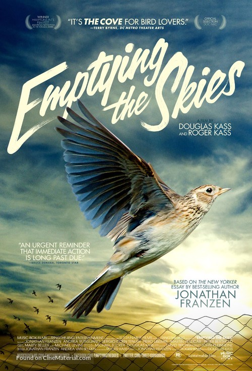 Emptying the Skies - Movie Poster