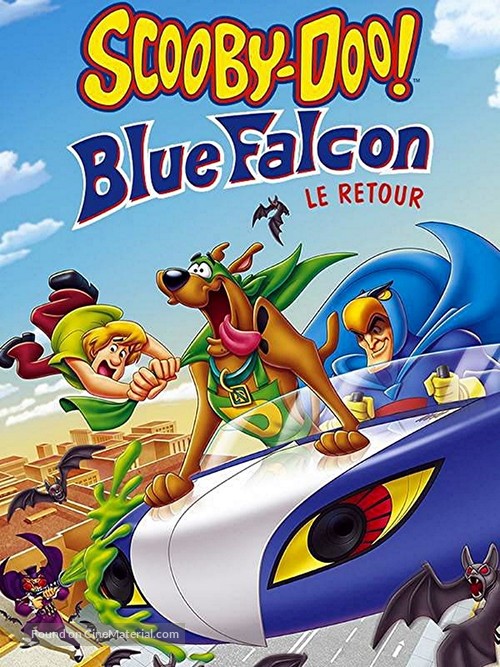 Scooby-Doo! Mask of the Blue Falcon - French DVD movie cover