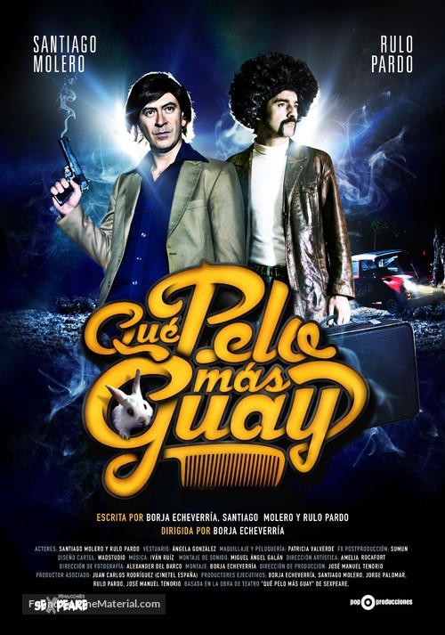 Qu&eacute; pelo m&aacute;s guay - Spanish Movie Poster