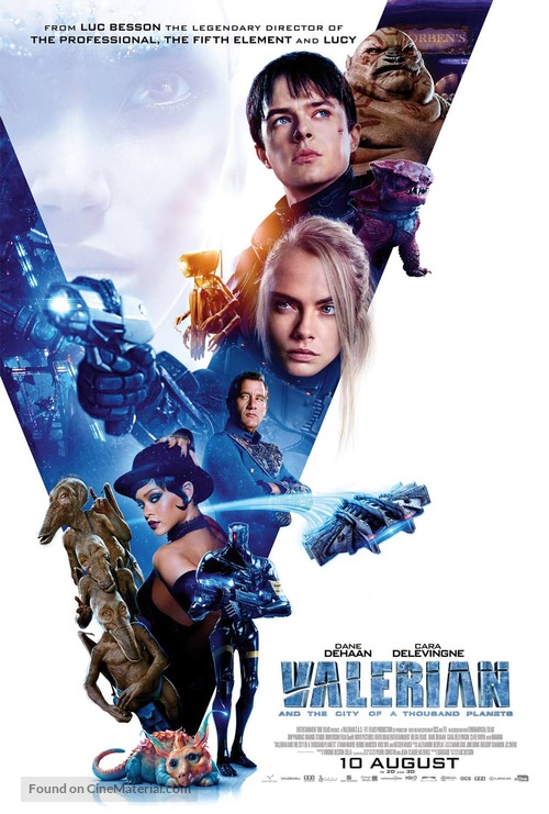 Valerian and the City of a Thousand Planets - New Zealand Movie Poster