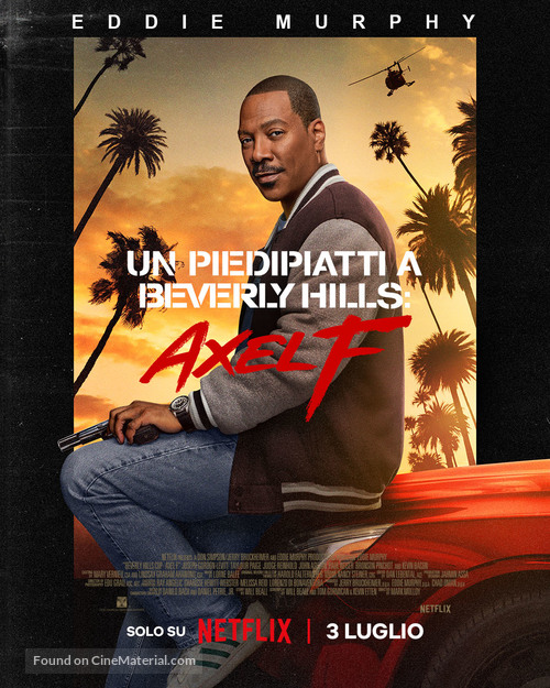 Beverly Hills Cop: Axel F - Italian Movie Poster