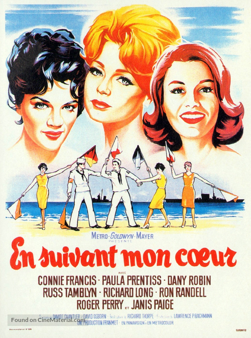 Follow the Boys - French Movie Poster