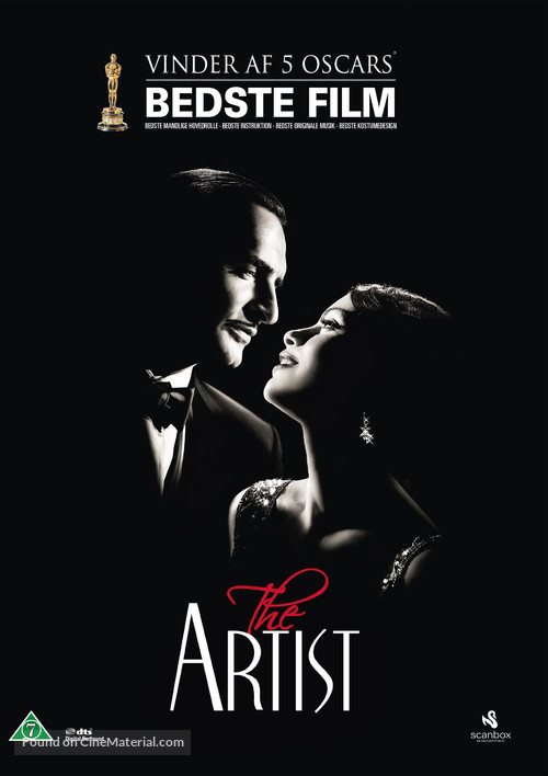 The Artist - Danish DVD movie cover
