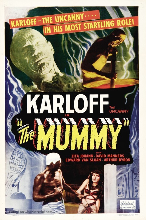 The Mummy - Re-release movie poster