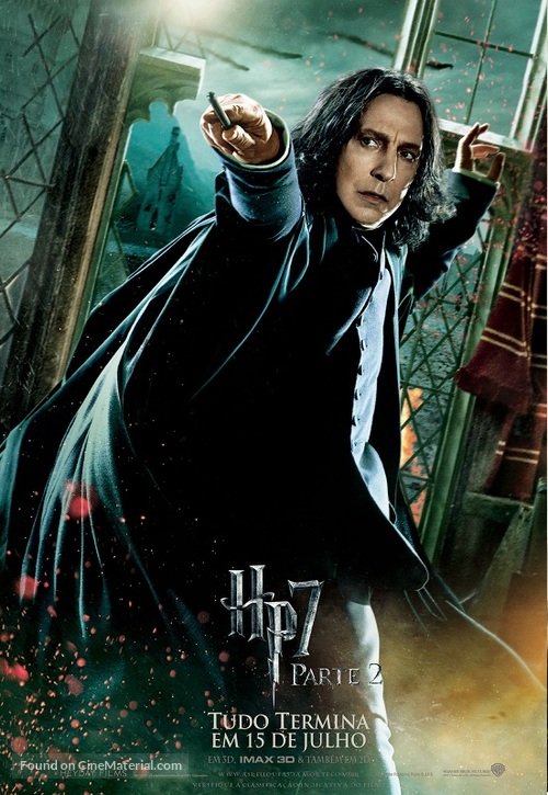 Harry Potter and the Deathly Hallows - Part 2 - Brazilian Movie Poster