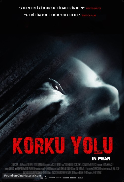 In Fear - Turkish Movie Poster