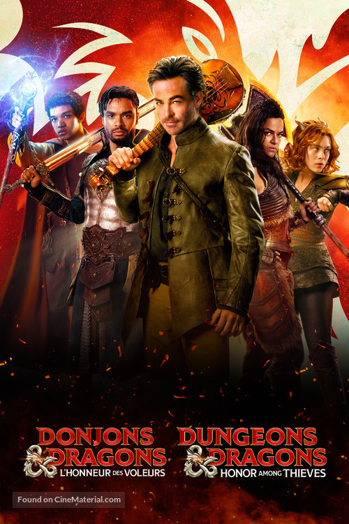 Dungeons &amp; Dragons: Honor Among Thieves - Canadian Video on demand movie cover