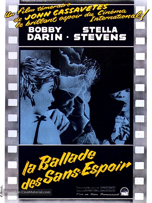 Too Late Blues - French Movie Poster