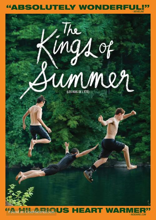 The Kings of Summer - Canadian DVD movie cover