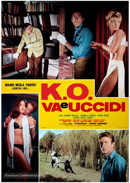 K.O. va e uccidi - Italian Movie Poster