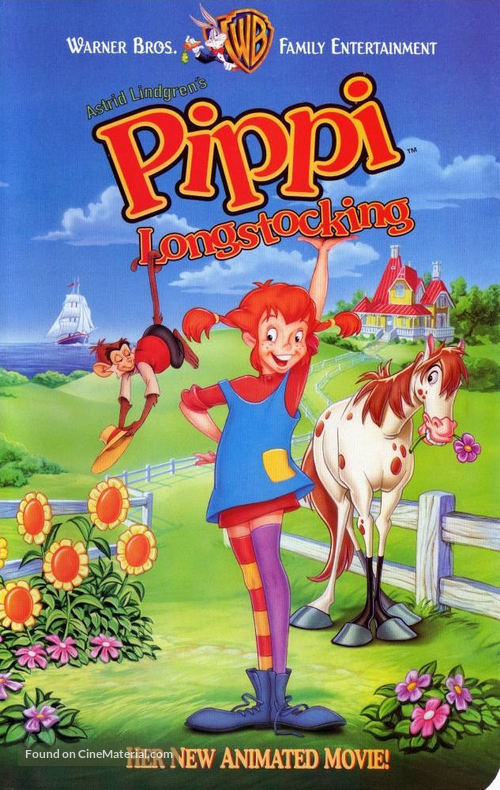 Pippi Longstocking - DVD movie cover