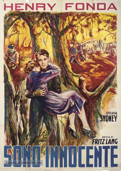 You Only Live Once - Italian Movie Poster