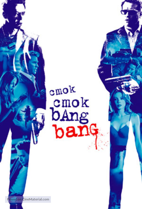 Kiss Kiss Bang Bang - Slovenian Movie Poster
