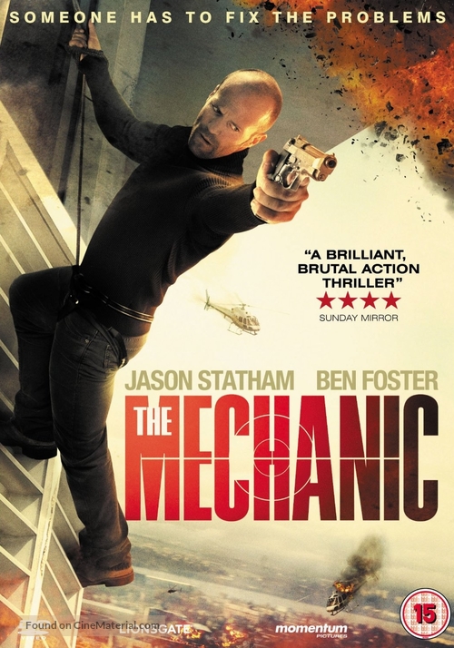 The Mechanic - British DVD movie cover