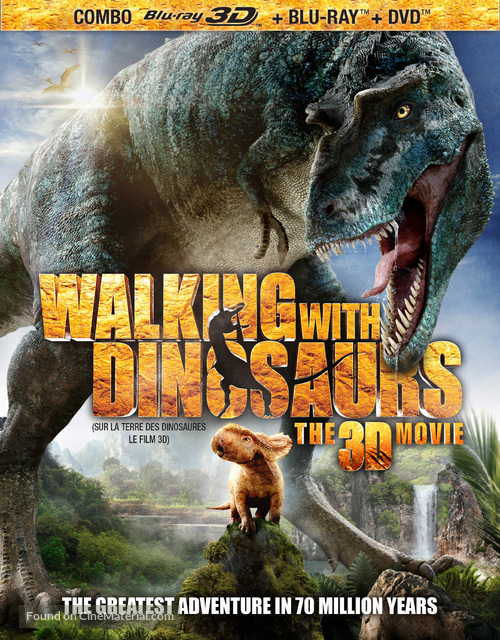 Walking with Dinosaurs 3D - Canadian Blu-Ray movie cover