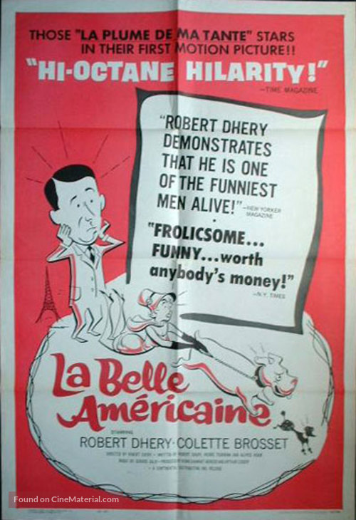 La belle Am&eacute;ricaine - Movie Poster