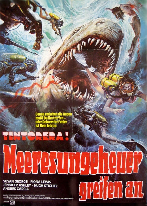 &iexcl;Tintorera! - German Movie Poster