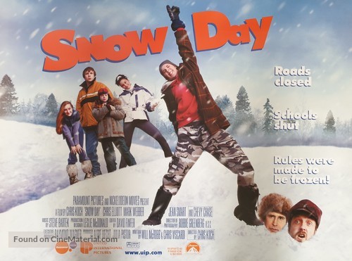 Snow Day - British Movie Poster