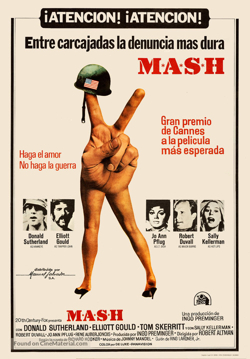 MASH - Spanish Movie Poster