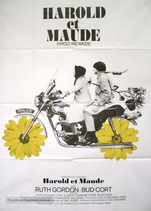 Harold and Maude - French Movie Poster